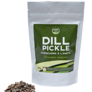 Dill Pickle Roasted Crickets